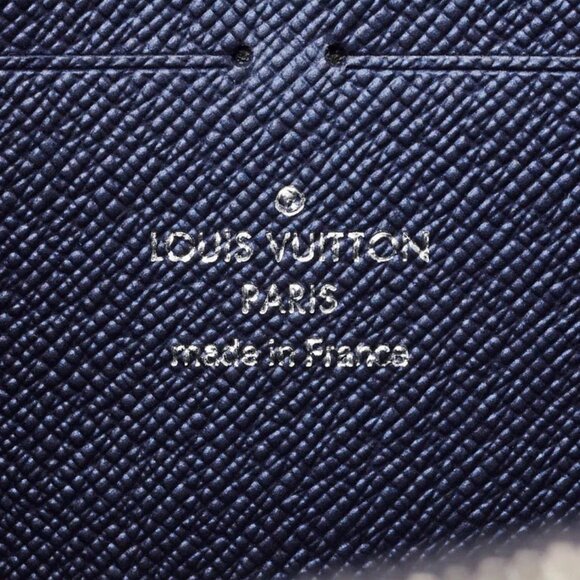 Louis Vuitton Blue Nuit Epi Leather Flame Sequins Twist Wallet On Chain Bag - Picture 11 of 12